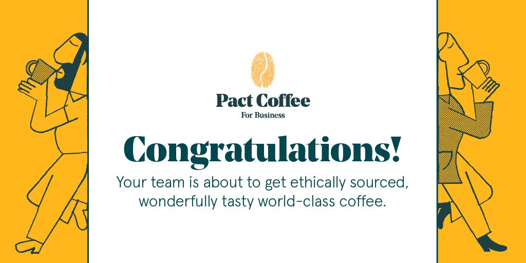 PactForBusiness's tweet photo. From one delicious beverage producer to another, we hope you enjoy the coffee @robersonwine! #specialtycoffee #officecoffee #makecoffeeaforceforgood https://t.co/c5SU38Xso9