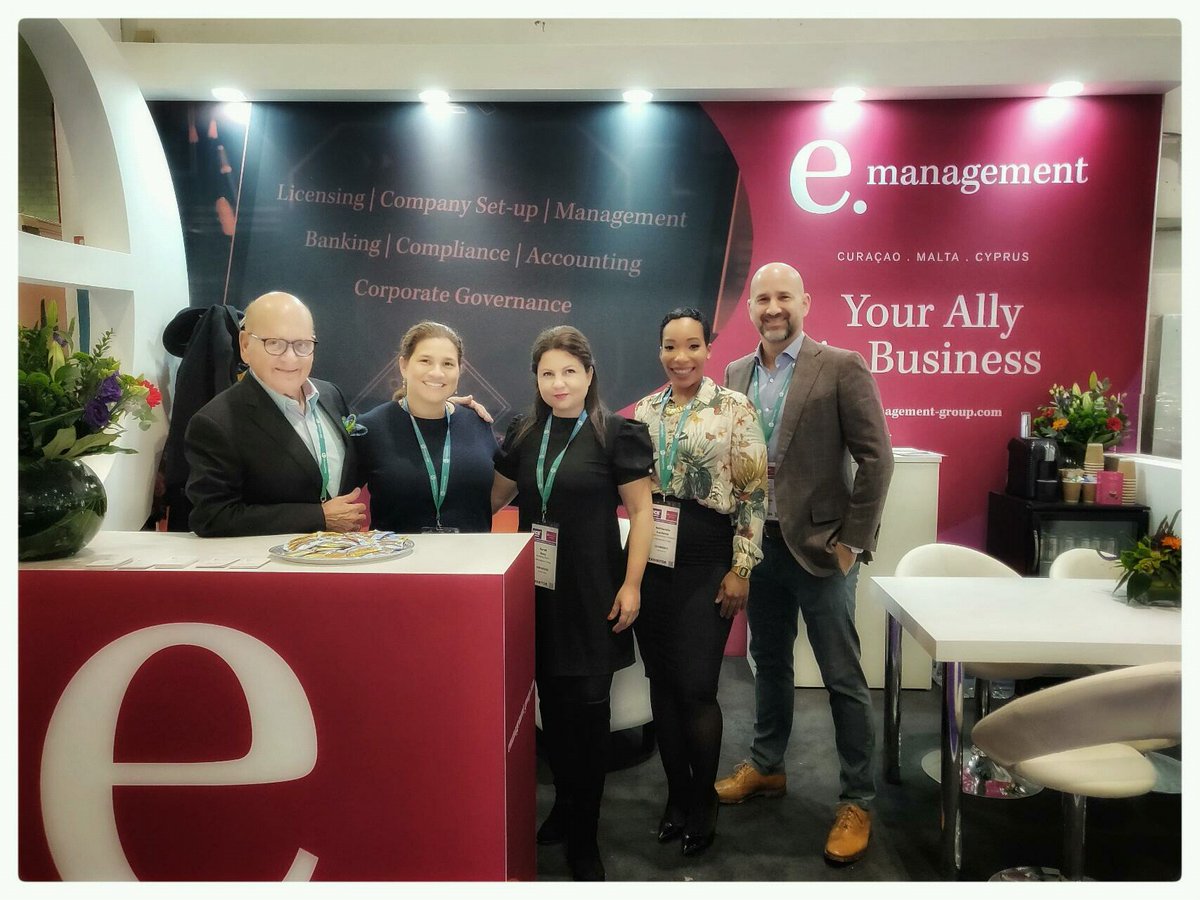 connect4trade's tweet photo. Visit eManagement at @ICE_London_Talk stand N8-100
#OnlineGaming #GamingAgenda #ICELondon2019 #ICELondon #SpiritofGenius #Curacao #Malta #licensing https://t.co/I6gHVzToDd