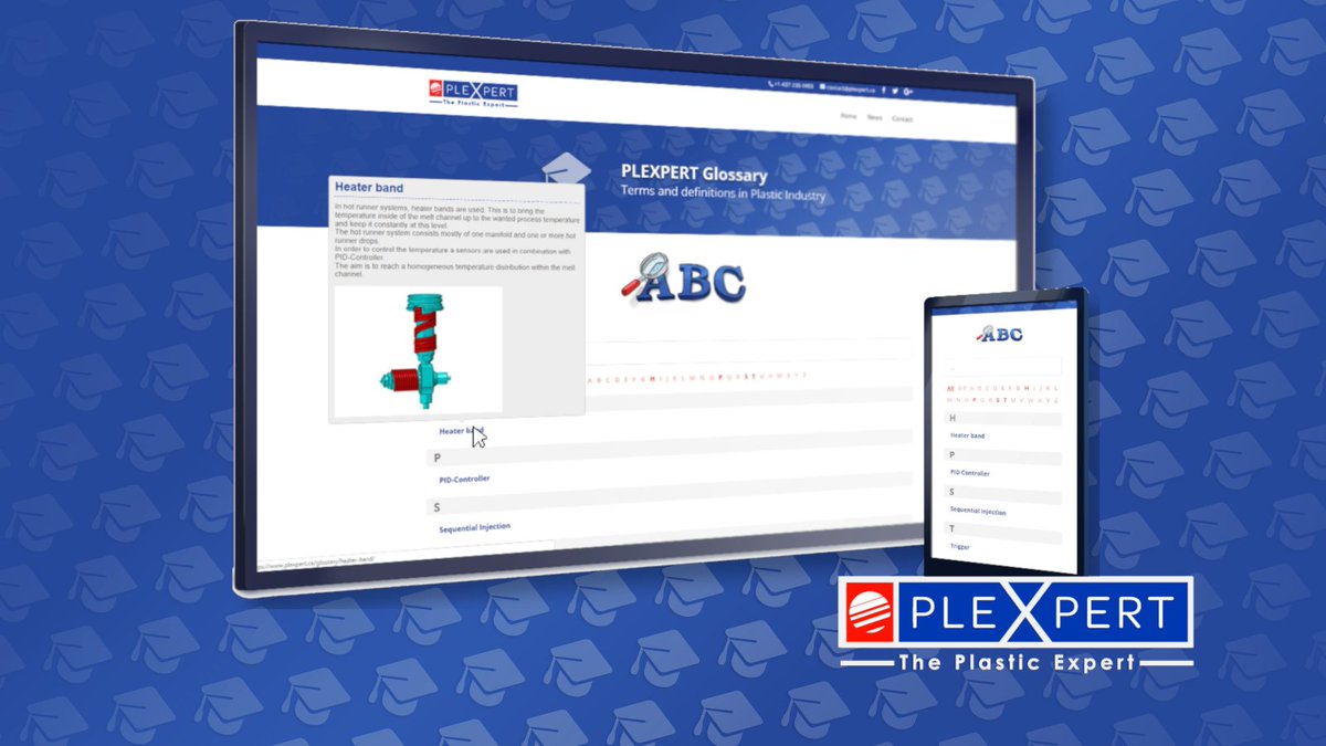 PLEXPERT_GMBH's tweet photo. Technical terms from plastics industry are described for everyone in the freely accessible #PLEXPERT glossary in picture and text.
We share our knowledge and promote the communication between all those working in the field of plastics technology. https://t.co/6APZe2lg6z