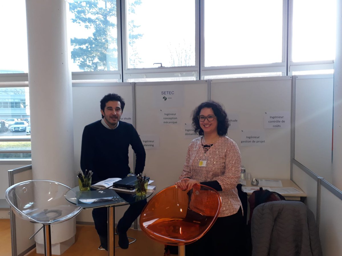 setec_eocen's tweet photo. Forum de l'#INSTN aujourd'hui au @CEAParisSaclay . Nhésitez pas à passer nous voir 😃

#gestiondeprojet #nucléaire #emplois https://t.co/kDsRHOuJFU