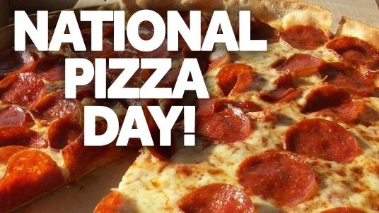 Today is #NationalPizzaDay A.K.A the best excuse to eat pizza day! Be sure to grab a slice in honour of the amazing day! 🍕