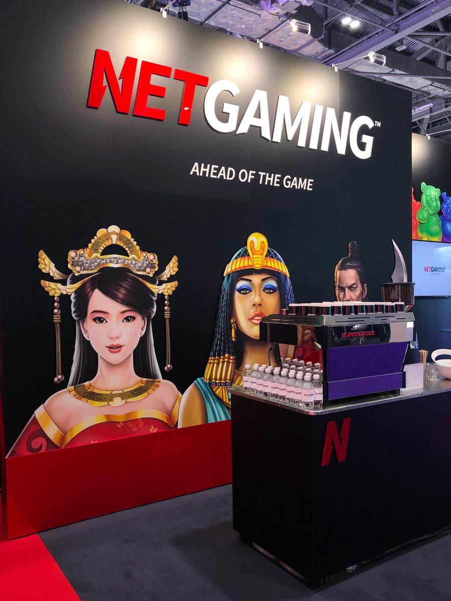 ArisDesign's tweet photo. Up at ICE London for the final day? Grab a great coffee on the fantastic NetGaming stand designed and built by @ArisDesign  @NetGamingSlots #ICELondon2019 https://t.co/px4VPnDDoh