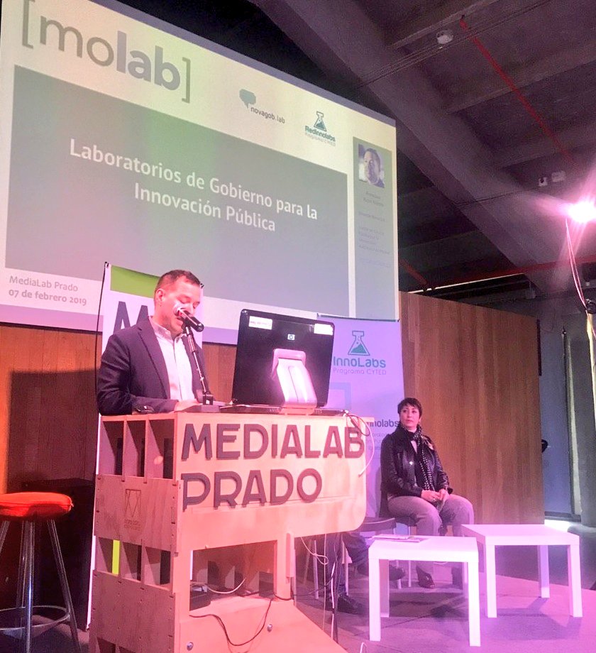 AytoRivas's tweet photo. Rivas ha presentado en @MedialabPrado una apuesta por el software libre en la administración local desde la colaboración. @MuniOpenLab es un laboratorio de software libre dirigido a administraciones para colaborar en diseñar servicios digitales innovadores de alto valor público https://t.co/fcVFjRdhAs