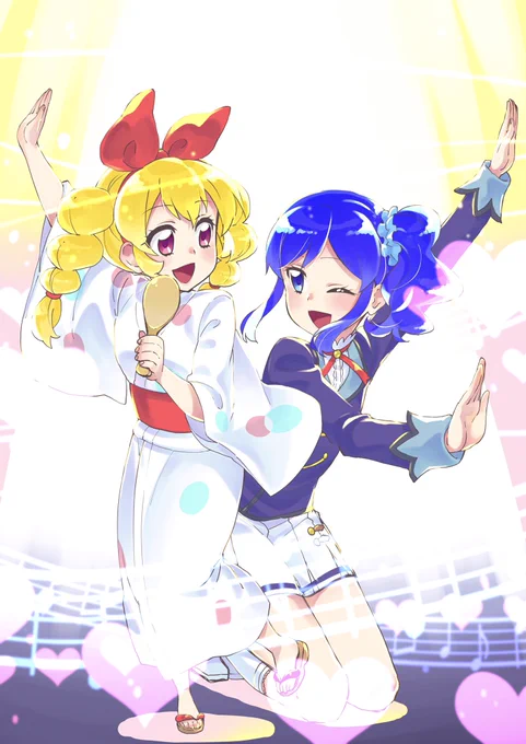 時を越えたいちあお
リクエストがあったので逆バージョン
#aikatsu
#アイカツ 
