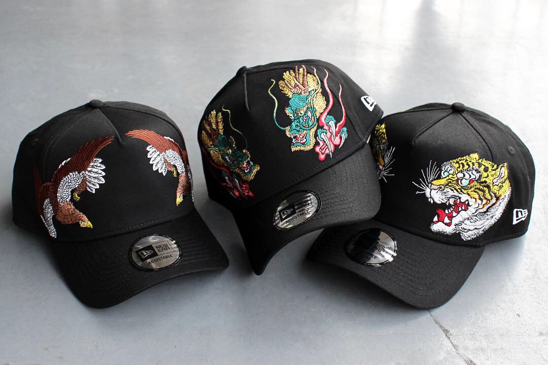 レア/廃番【ニューエラ×石川真澄】限定コラボ タイガー キャップ 虎