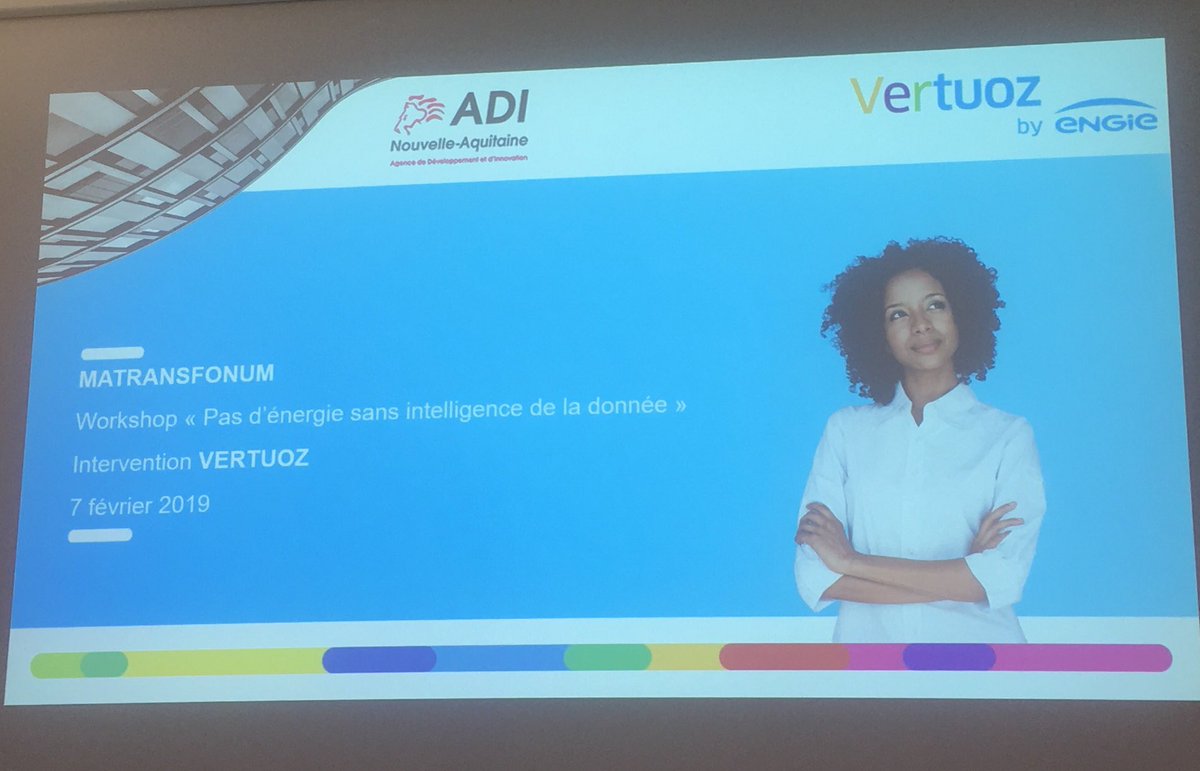 ⁦@ENGIEgroup⁩ au Forum régional de la transformation Numérique #matransfonum ⁦@NvelleAquitaine⁩ ⁦@ADI_N_A⁩  avec Vertuoz by @ENGIE solution #digital #BâtimentIntelligent #PerformanceEnergetique #innovation