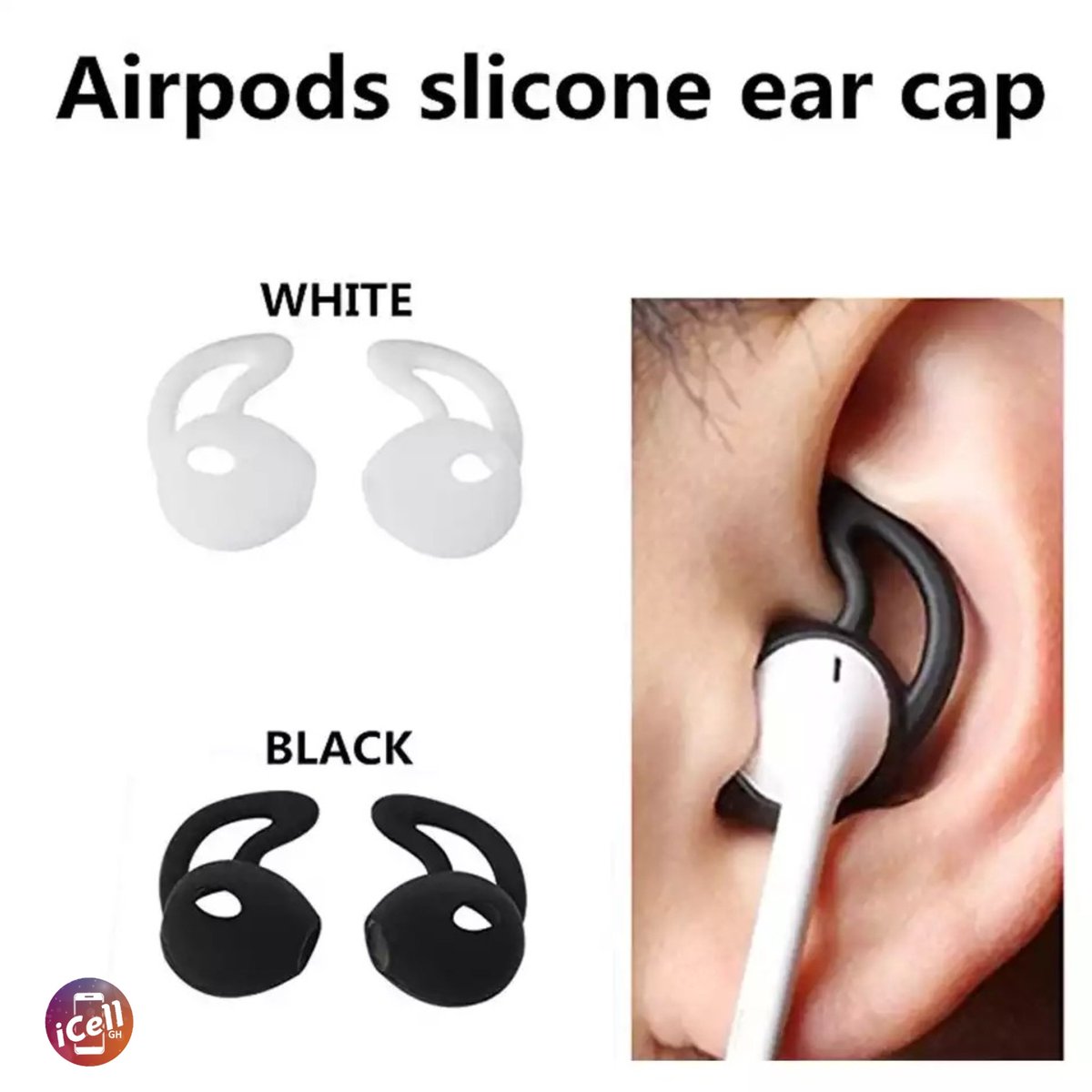 icellhub_gh's tweet photo. Apple Airpods Silicon CaseWith Locker , Ear Cap and Strap ____________________________________
Price : GHC50
____________________________________
Call ☎ 0555551816
iMessage 📩 luqman4444@icloud.com
____________________________________
#OriginalCases #Apple #icellghana https://t.co/4F9DdY4tEb