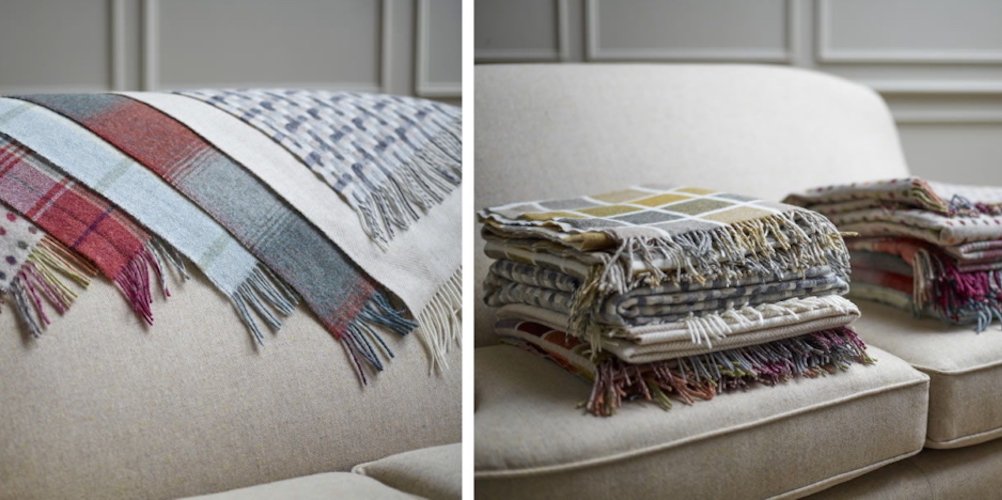 Potburys's tweet image. Snuggle up in style with a #free Bronte 100% woollen throw by Abraham Moon this winter when you spend over £1.800 on any Wood Bros upholstery ow.ly/x8yN30nBB9x #WoolThrow #Offer
