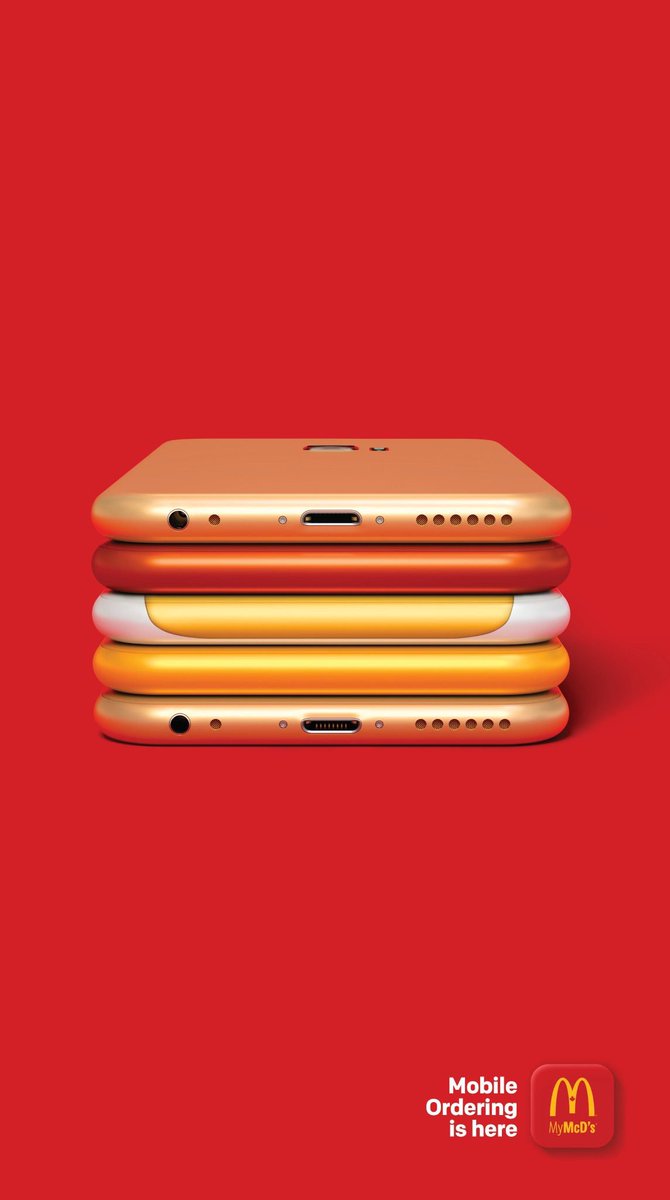 Love these McDonald’s Mobile Ordering ads.