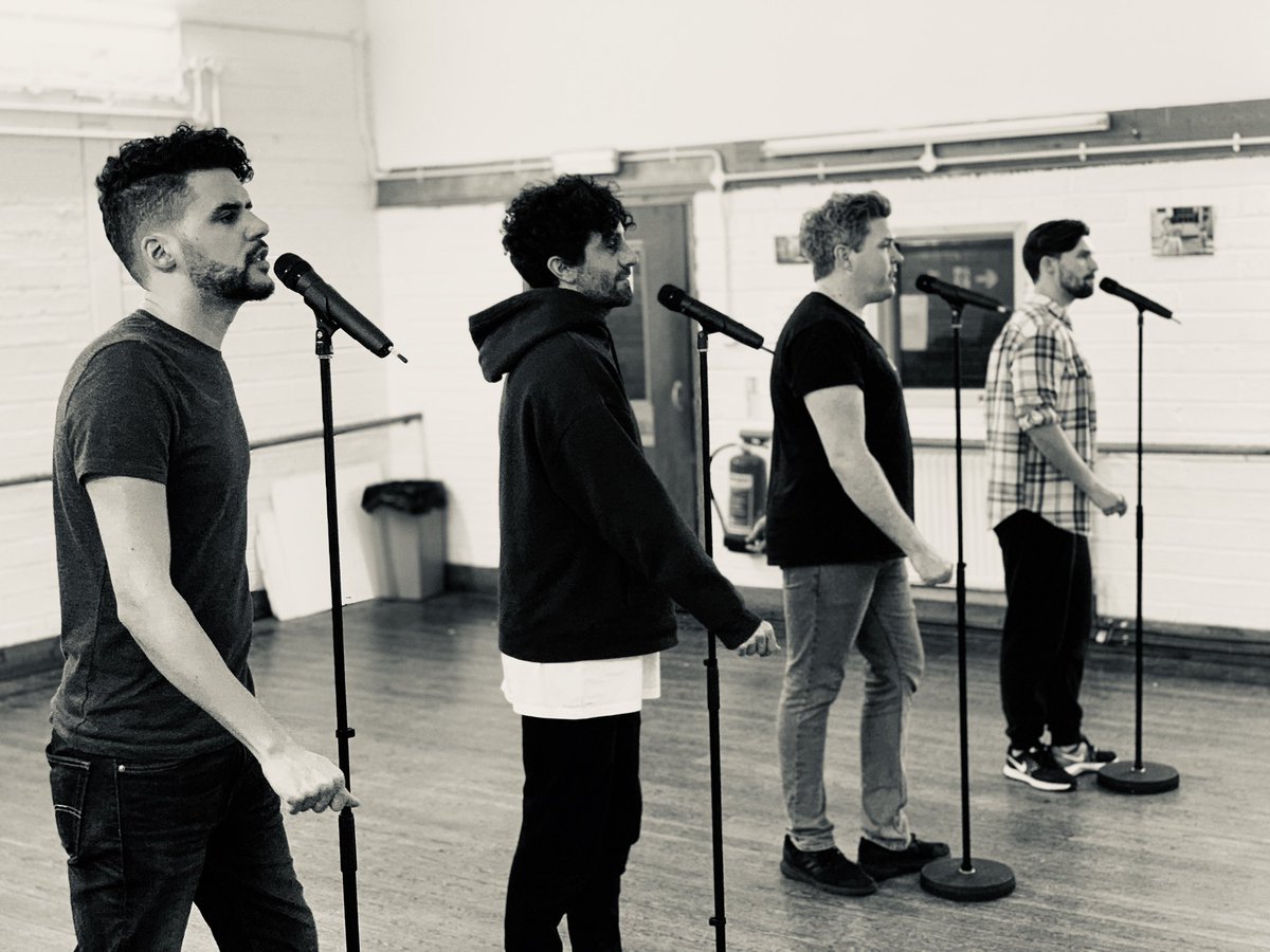 We’ve been busy rehearsing our brand new #BestOfBritish show to debut next week. Here’s a quick snap, but we are sharing a Crazy Video at 6pm tonight! 
#thebrittones #brittones #vocalgroup #instapic #band #singers #cruise #corporateentertainment #surprise