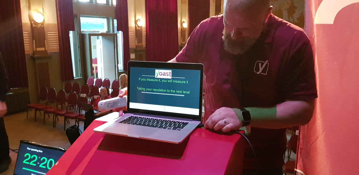 regineleroux's tweet image. Tech Check done! Can&apos;t wait to chat about #reputationresearch #reputationscores #reputationmatters #researchmatters @YoastCon #YoastCon (thank you @remkusdevries)