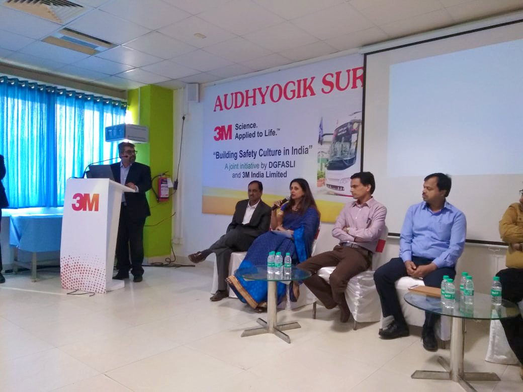 dcciapune's tweet photo. On the 5th of Feb 2018. Ms Sandhya spoke on the role of Chamber in improving the safety  Culture  in the Industries.
#3M #dcciapune #deccanchamberofcommerceindustriesandagriculture #Pune #SafetyFirst #health https://t.co/iLvTS4ESm9