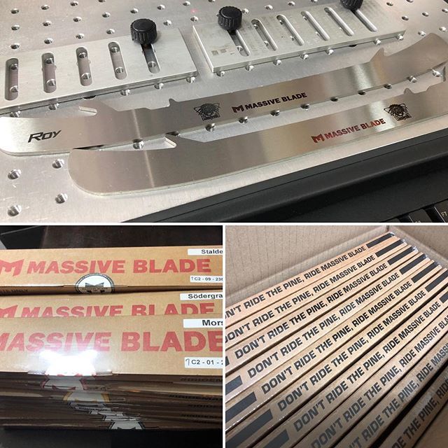 MassiveBlade's tweet photo. Steels are ready to ship to #linkoping 🇸🇪! #lhchockey #shl #massiveblade #iridemassive https://t.co/KkfbYOGN8J https://t.co/NxcO6FNayY
