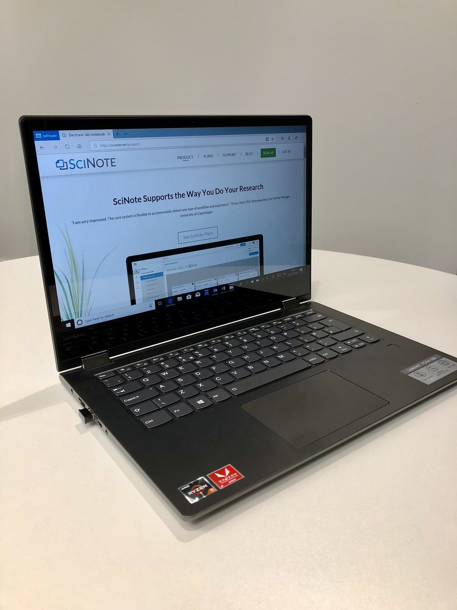 IngenzaLtd's tweet photo. We have gone digital! @IngenzaLtd have made the switch from #LabBooks to #Laptops with the help of @scinoteELN. Our colleague @RitaCruz, who has led the move here at Ingenza, will detail more in her forthcoming #BlogPost #ComingSoon #PaperFree #UserFriendly #Sustainability https://t.co/c4rMRFUvIc