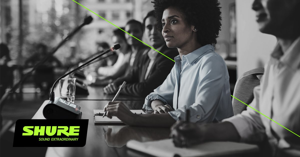 Few things in business are certain. Conferencing audio is now one of them. Learn more about Shure Microflex® Complete Wireless (MXCW) by visiting us at #ISE2019, Booth #3-B110.
#ISE2019 #AVTweeps #ProAV
shu.re/2WMVS9i via <a href="/shuresystems/">Shure Collaboration & Conferencing</a>