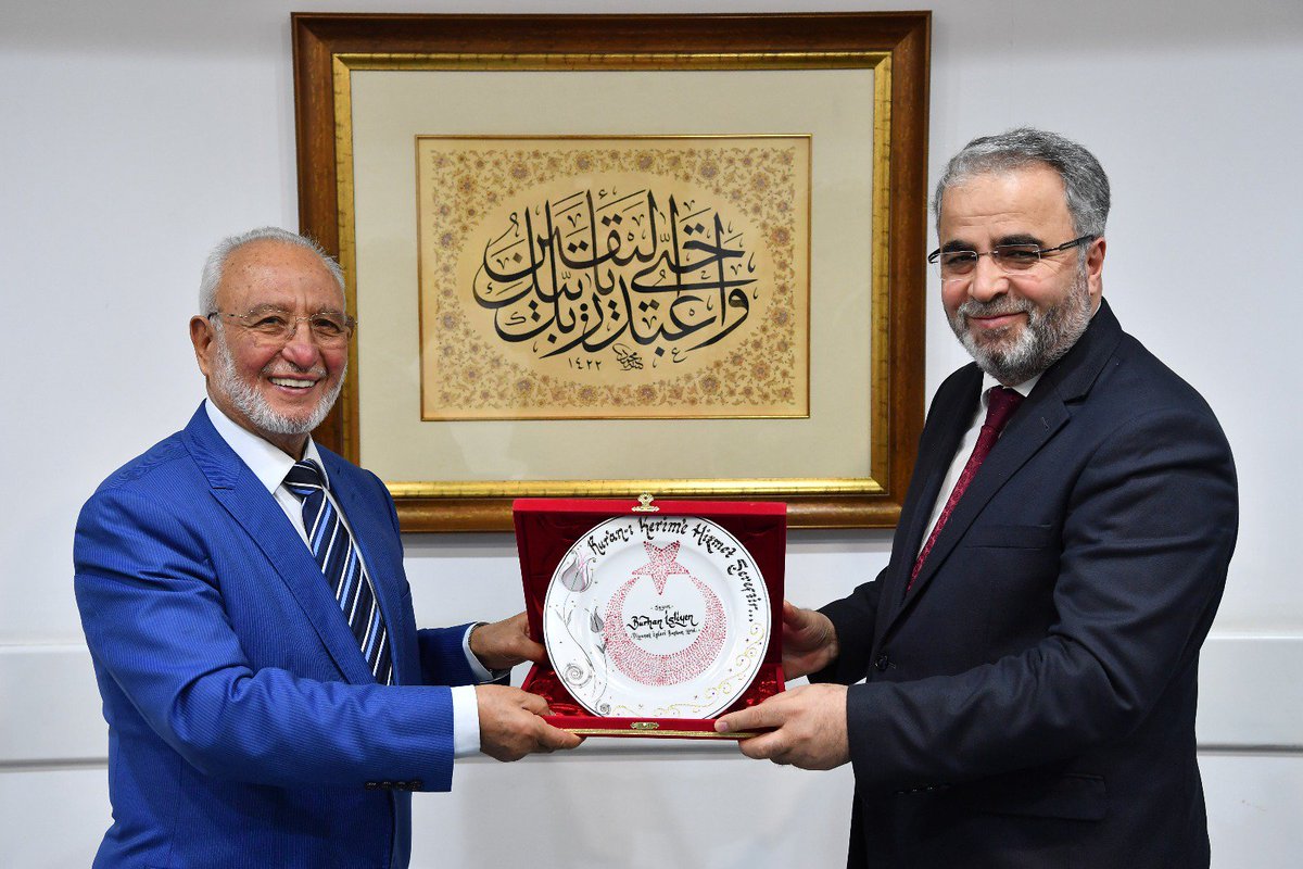ehadgm's tweet photo. Genel Merkez Yönetim Kurulu Üyelerimiz #DünyaHafızlarHaftası hazırlıkları kapsamında D.İ.B. Bşk Yardımcıları Dr. Burhan İŞLİYEN ve Dr.Selim ARGUN Beyi makamında ziyaret etti @DIBAliErbas @BurhanIsliyen @DIBSelimArgun @dinckadir43  @bnymnalbayrak @aliozdemirgsb @avmspolat #Ehad https://t.co/52ayc3aj4K