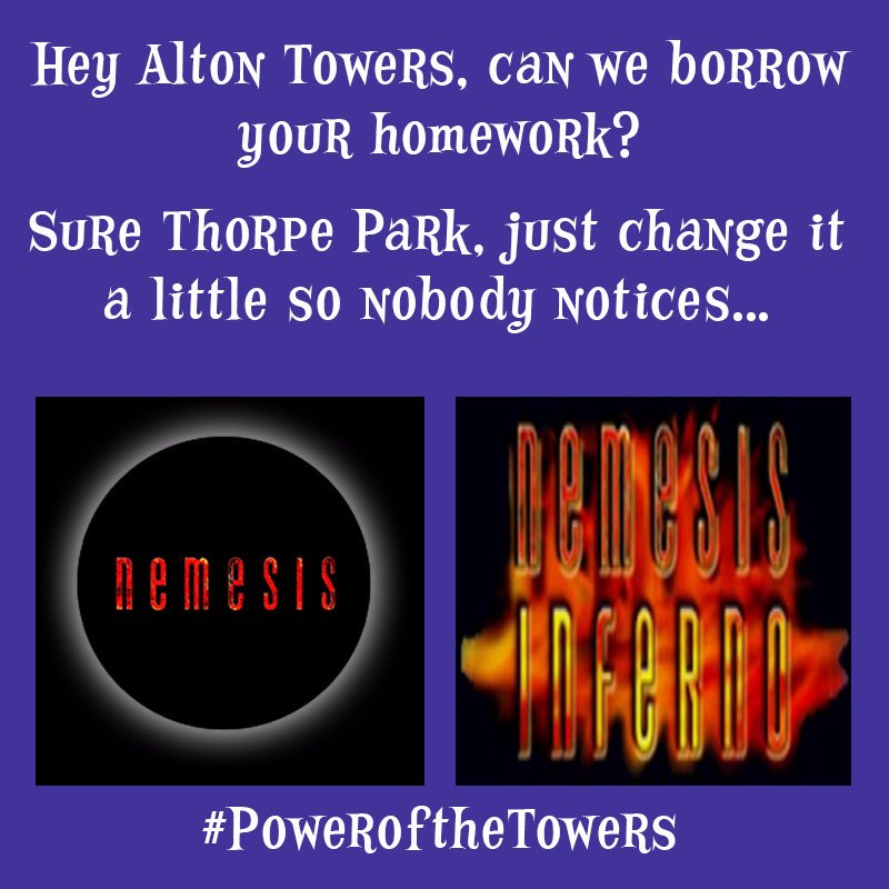 altontowers's tweet image. Nemesis &amp;gt; &amp;gt; &amp;gt; &amp;gt; Nemesis Inferno 🤔