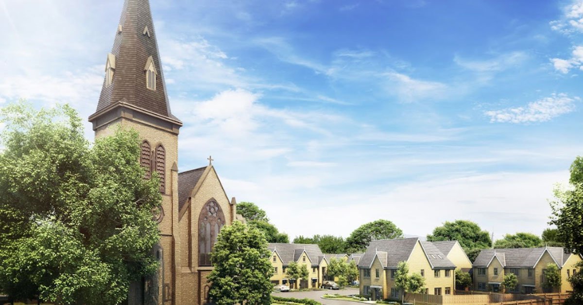 Our newest #housingdevelopment is almost complete. Working within a #listedbuilding envelope comes with a range of complexities from inserting steel frames to integrating a contemporary living environment into the traditional features of the church. #Architecture #Conservation