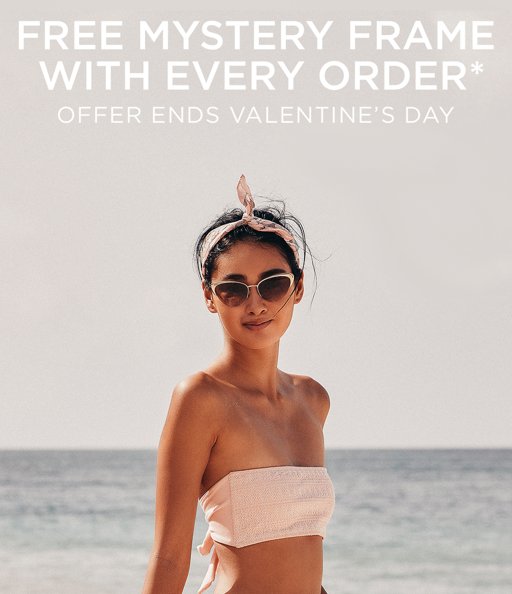 We're making Valentine's Day extra special with a FREE mystery frame with every order* 💞

sundaysomewhere.com