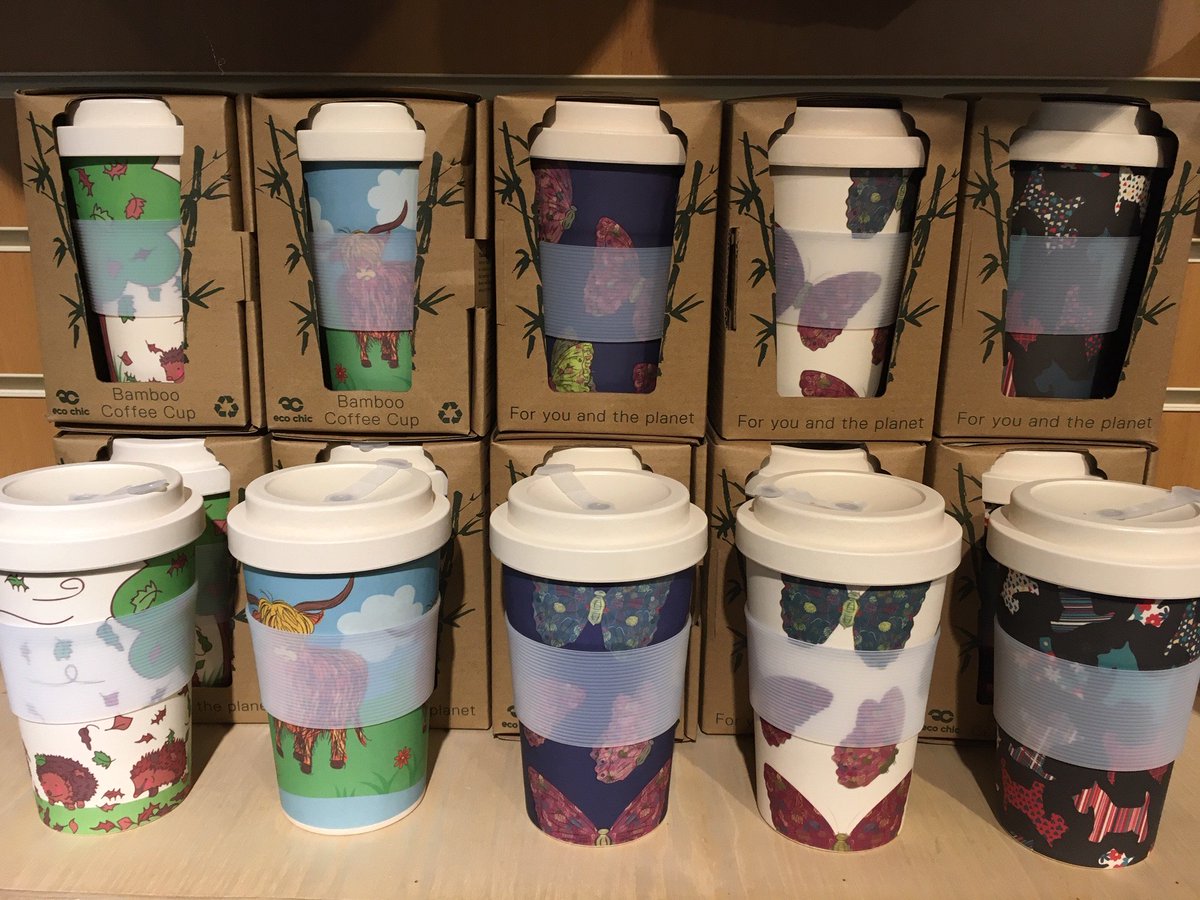NFHeritage's tweet photo. New Eco Chic stock in our shop now! We all love this range. Our friends in Tip Leaf Bean cafe onsite give 10% discount if you bring a reusable cup, so why not treat yourself to one and use it with them?
#picnicware #outdoorleisure #shoplocal #independentgiftshop #newforest https://t.co/I2tWPcEt6i