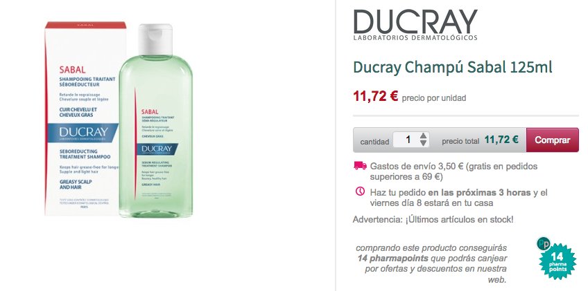 PharmaBuy's tweet photo. Si tienes el pelo graso, utiliza un champú especial como este de Ducray. Está especialmente indicado para cabellos grasos, apagados y apelmazados. Actúa reduciendo la producción excesiva de sebo aportando una agradable sensación de frescor 👉🏽 https://t.co/spJXrwJqtN https://t.co/vBmq3pHLYc