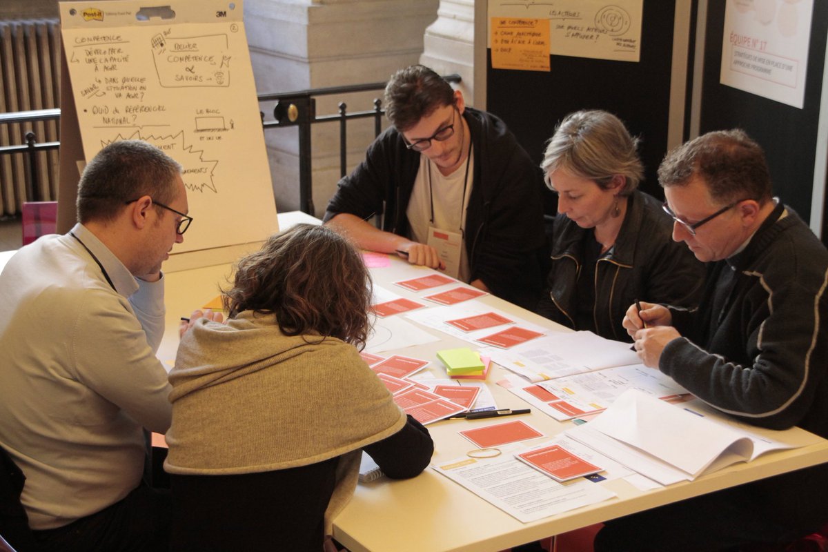 VidalFrederique's tweet photo. .@sup_recherche innove avec un éducathon qui accompagne le déploiement de la réforme de la licence ! Merci aux 150 participants et aux 20 universitaires qui ont accepté de piloter un groupe. #Educathon2019 https://t.co/9S86S9je1X