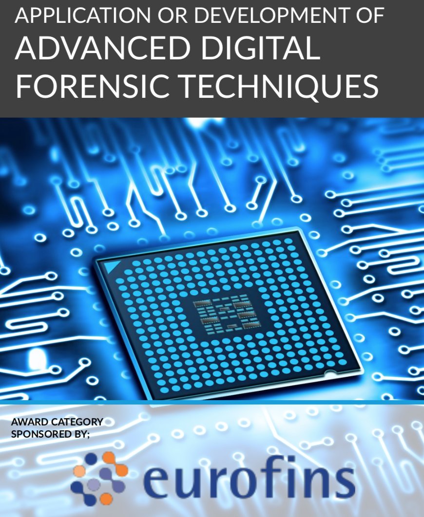 Huge congratulations to <a href="/leicspolice/">Leicestershire Police</a> <a href="/LeicsCybercrime/">LeicestershireDigitalHub</a> and @TarianROCU for being selected as Finalists 🏆🏅 for Application or Development of Advanced Digital Forensic Techniques 👏🏻 💽 💻

<a href="/CCLeicsPolice/">Simon Cole</a> <a href="/AccLeicsPolice/">ACC Julia Debenham</a> <a href="/DyfedPowys/">Heddlu Dyfed-Powys Police</a> <a href="/gwentpolice/">Gwent Police</a> <a href="/swpolice/">South Wales Police</a>