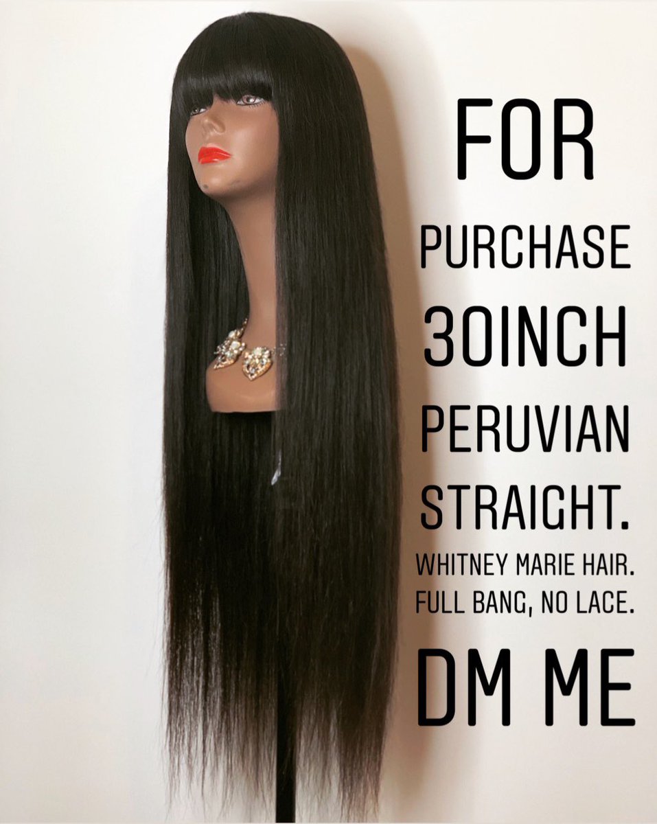 sylviakola's tweet image. #ForPurchase #30inchwig #fullbangwig #sylviakolawigs DM ONLY!