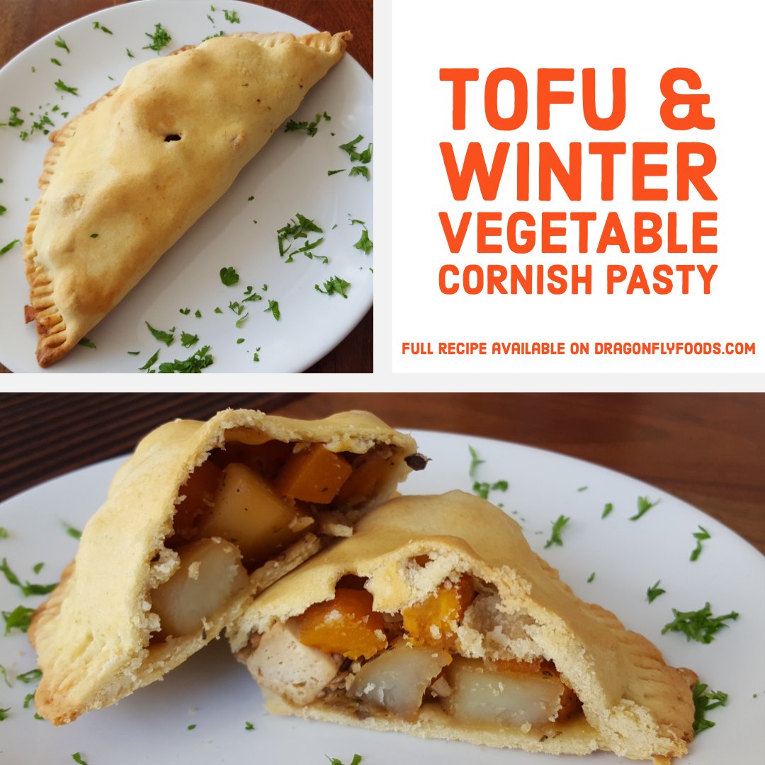 Warm yourself up in this freezing weather with our Tofu &amp; Winter Vegetable Cornish Pasty. 🔥👩‍🍳 Perfect on the go whether that’s at work or stuck at home 🤩
Get the recipe here 👉 bit.ly/2WwWOyz