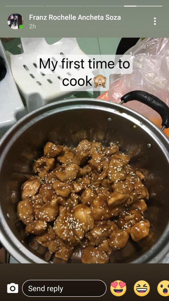 judemanangan's tweet photo. SKL. Pero ansasarap naman magluto ng mga karoom ko (ate ko at ate Franz) kaya di ako kumakain sa labas eh, may dalawang Gordon Ramsey sa dorm HAHAHA https://t.co/s0mM98zMiZ