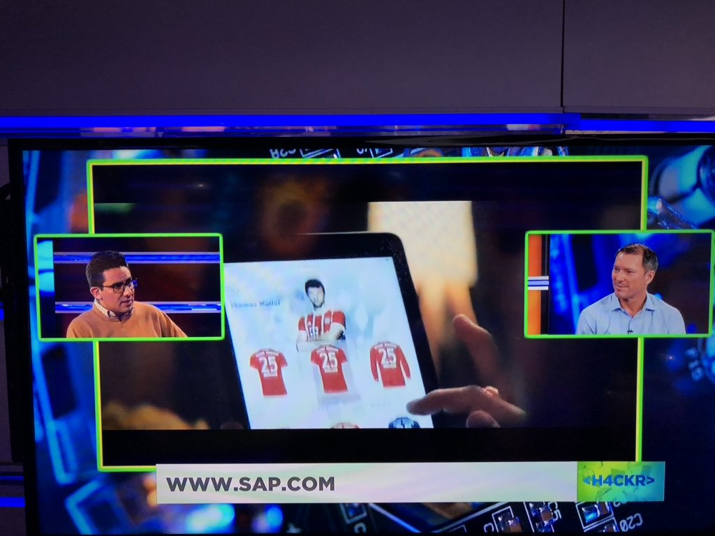 Gracias <a href="/doc_paul/">Paul Reardon</a> for this great TV interview and the opportunity to discuss #SAPLeonardo and the power of new technologies <a href="/hackerTV/">Hacker Tv</a>