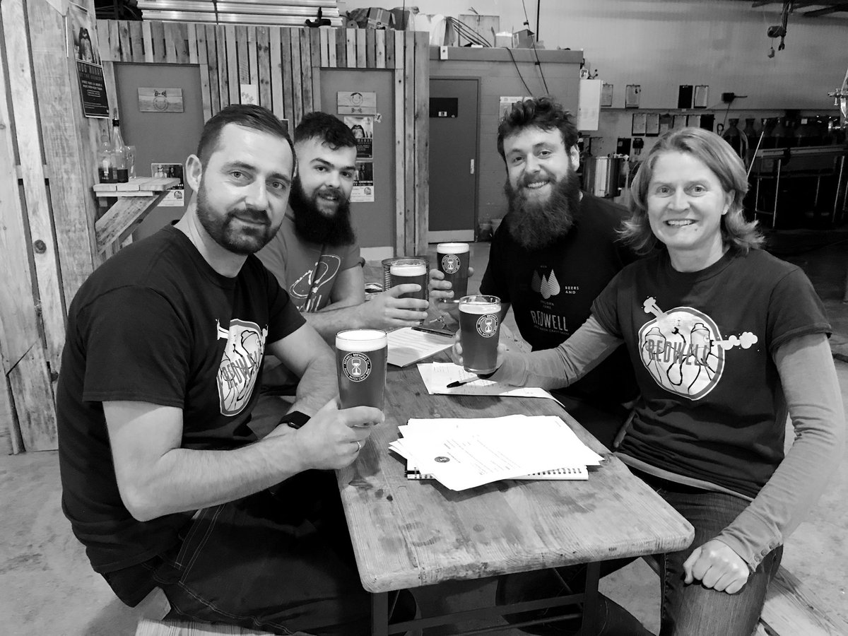 BelindaBeerRun's tweet photo. Are you coming to our @redwellbrewing #nightbrew tomorrow evening? If so, there could be some free beer for you from The Brew Team #competitiontime Keep an eye out on Twitter 🍻 😃 https://t.co/67Wh59iJtT