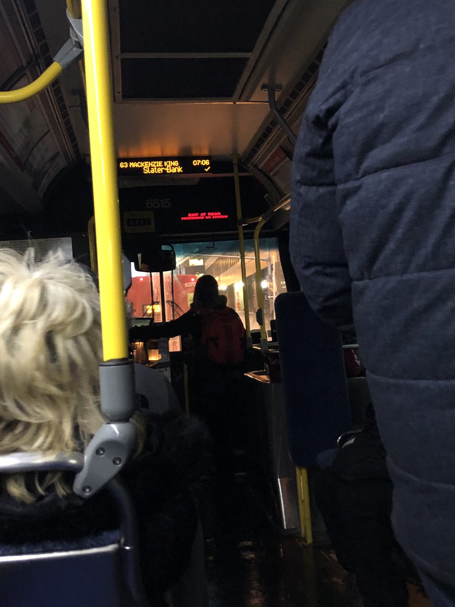 JennaSudds's tweet image. Today’s commute involved an early morning #63, too much stuff to lug to the office, and the awkward balance of needing to drink that first coffee and struggling to do so on the bus. However great to see the sidewalks weren’t as icy as I thought! #OttTransitChallenge #KanataNorth