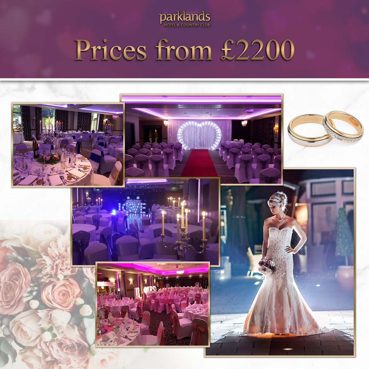 Parklands Hotel & CC (@parklandscc) on Twitter photo Get married at one of Glasgow's more luxurious wedding venues from only ยฃ2200!
Email our Weddings Team at events@parklandscountryclub.co.uk for more information. Get married at one of Glasgow's more luxurious wedding venues from only ยฃ2200!
Email our Weddings Team at events@parklandscountryclub.co.uk for more information.