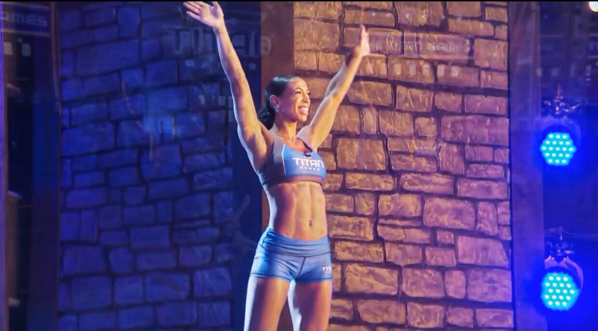 AlmaMicheala's tweet photo. TODAY IS THE DAY! TITAN THURSDAY! Tonight on NBC 8pmEST! You don’t want to miss it! @nbctitangames @TheRock https://t.co/PdZDl4wF9v