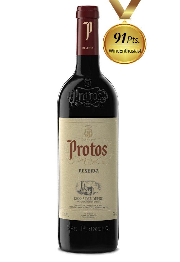 ¡Hoy estamos de festejo! Nuestro #ProtosReserva ha alcanzado los 91 puntos en <a href="/WineEnthusiast/">WineEnthusiast</a> Magazine, una de las publicaciones especializadas en #vinos más prestigiosas a nivel mundial.🎉🎊