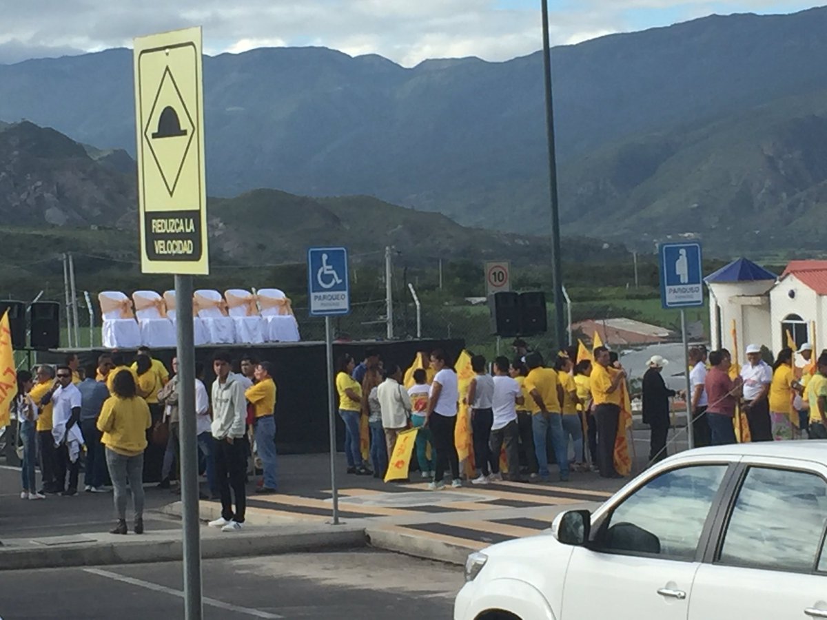 Expectativa en #Catamayo #Loja por arribo de <a href="/jaimenebotsaadi/">Jaime Nebot 🇪🇨</a> quien estará junto a la militancia provincial con una importante agenda que incluye una conferencia . <a href="/cadenaecotel/">Cadena Ecotel</a>