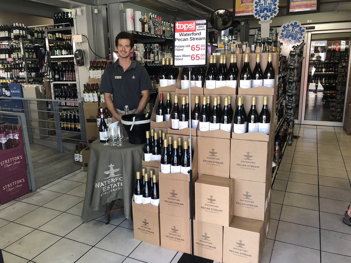 Head over to Tops Lions Square Somerset West for a tasting of @waterfordestate wines. They are running an incredible special! #whilestockslast #weekendwine #Waterford