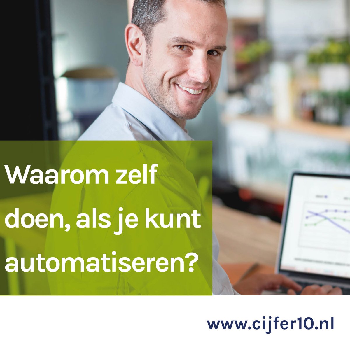 cijfer10's tweet photo. Die vraag stellen we vaak aan onze klanten, maar ook aan onszelf! We proberen zoveel mogelijk te automatiseren, waardoor we vorige maand een record aantal Yuki mutaties automatisch verwerkt hebben! Benieuwd hoe we jouw administratie kunnen automatiseren? https://t.co/J0pkU9OV6m https://t.co/oiFzpkQKDK