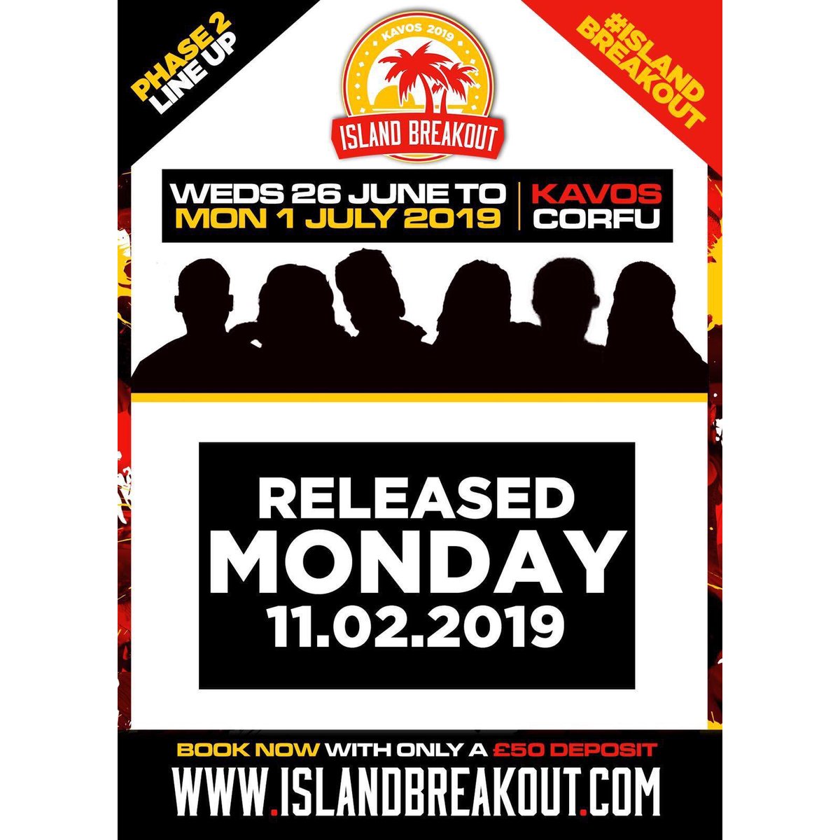 It’s About To Get Interesting👀🤐

<a href="/IslandBreakout/">Island Breakout</a>  🏝 

11.02.2019 - Phase 2 🔥

Contact Me Now To Get YourSelf Booked Up For This Summers Madness🙌🏼