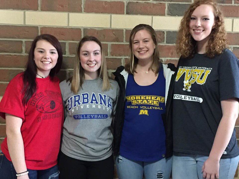 ff_volleyball's tweet photo. So proud of our 4 committed volleyball girls! The journey ahead looks bright! https://t.co/rUNc1vO8ln