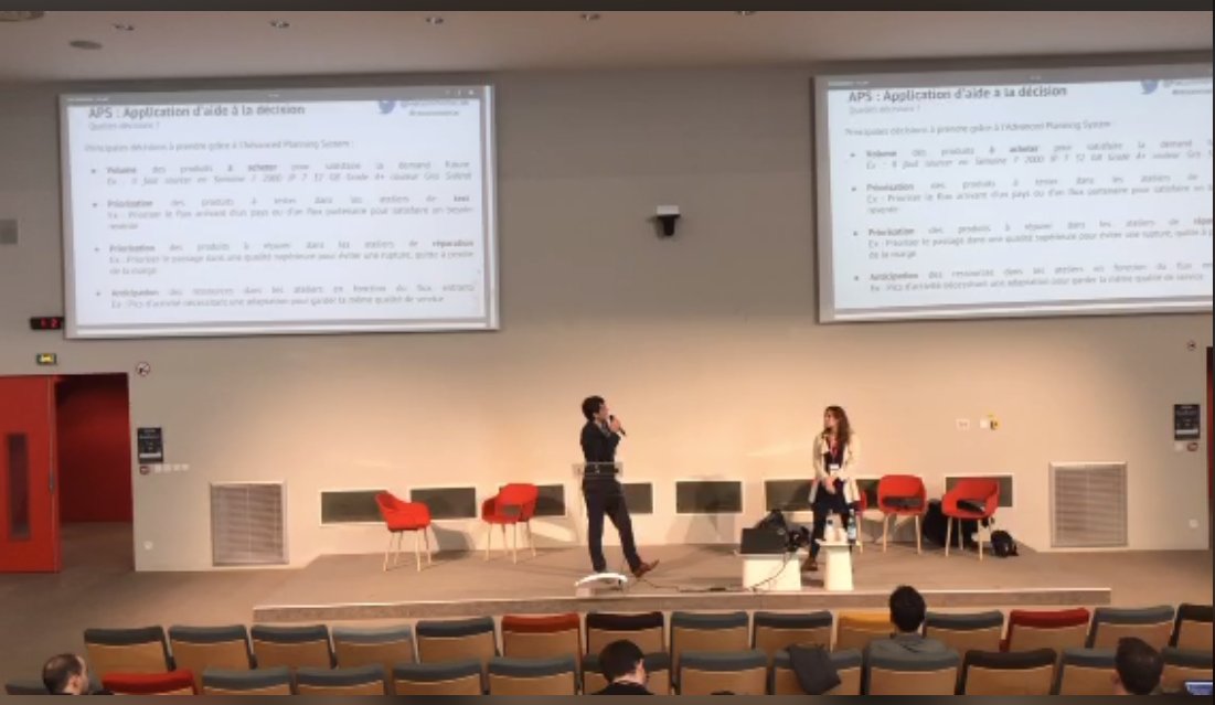 <a href="/toniojj/">Antoine Jeanjean</a> et Sara Fernandez Calleja de @RecommerceLab présentent : Advanced Planning System - un outil d'aide à la décision pour anticiper les achats de #smartphones à @kedgebsBDX #DATAQUITAINE2019 pscp.tv/roadef/1mnGeOX…