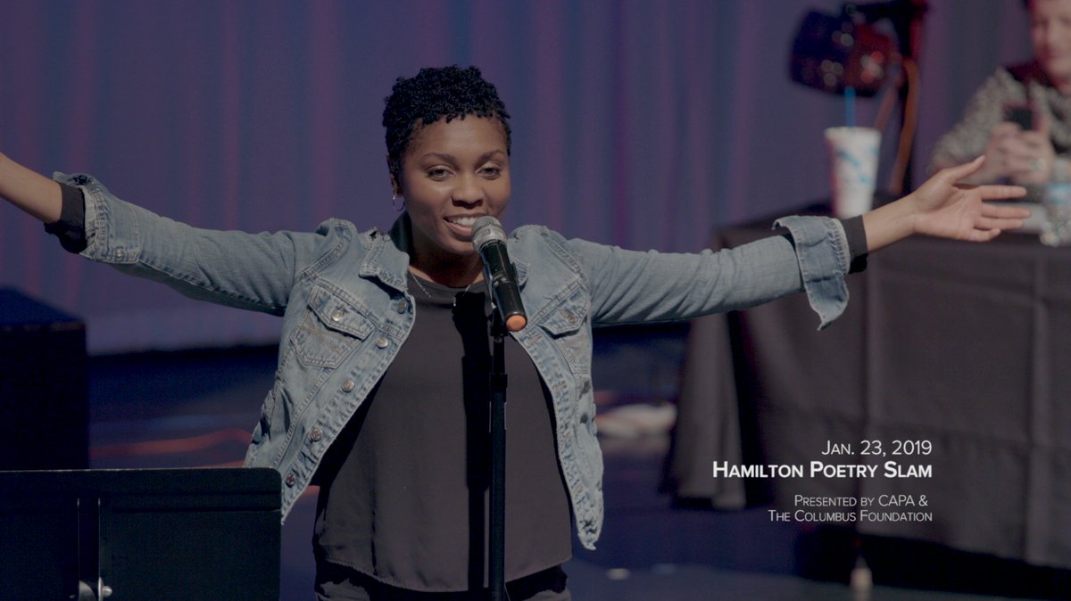 BroadAndHigh's tweet photo. A local poetry slam... featuring themes from Hamilton and emcees @bloombarbfant and @willevanswrites... is TV worth watching! Tonight at 8p on @WOSU!
#artmakescbus #BwayCbus #HamiltonCbus https://t.co/PGv4sgL2J7