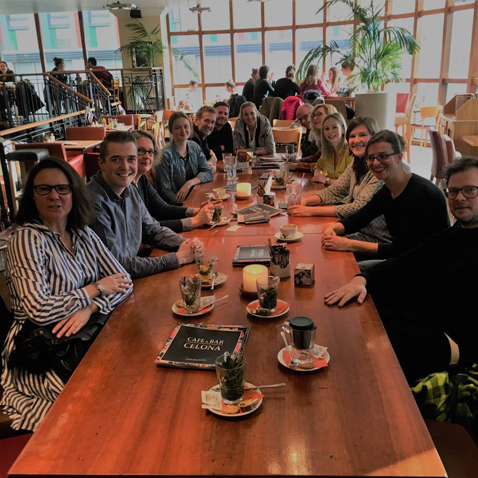 Essen_Ruhr's tweet photo. #SocialMedia-Kaffeeklatsch - die Erste! 🎬😃👍 Danke an @visitessen, #MesseEssen, #WeisseFlotte, #Grugapark, @SchauspielEssen, #ColosseumTheater, #ZecheCarl, @ruhrbahn, #StadtbibliothekEssen & #GOPEssen für einen regen & interessanten Austausch. 👋 https://t.co/ItZHVqp2XX