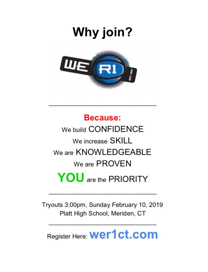 We R 1 - CT Bball (@ctbballwer1) on Twitter photo 