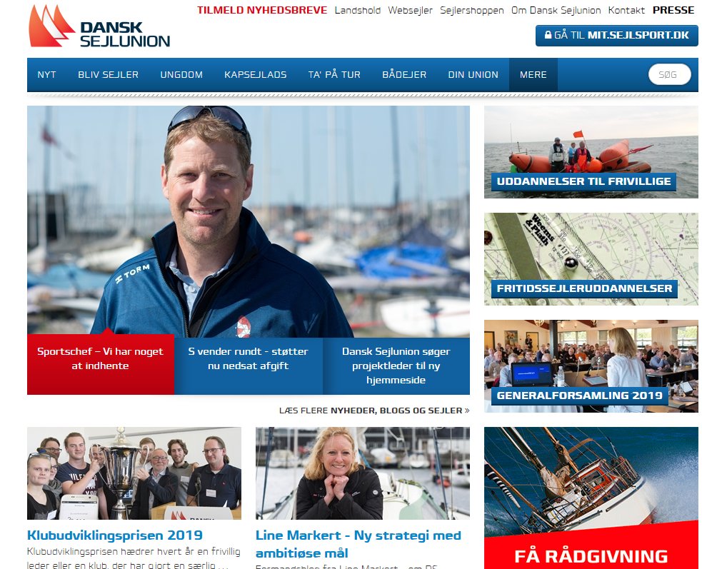 Vil du være med til at skabe en endu bedre hjemmeside for <a href="/dansksejlunion/">Dansk Sejlunion</a>  så er der et job her: sejlsport.dk/media/1017961/… #dkjob