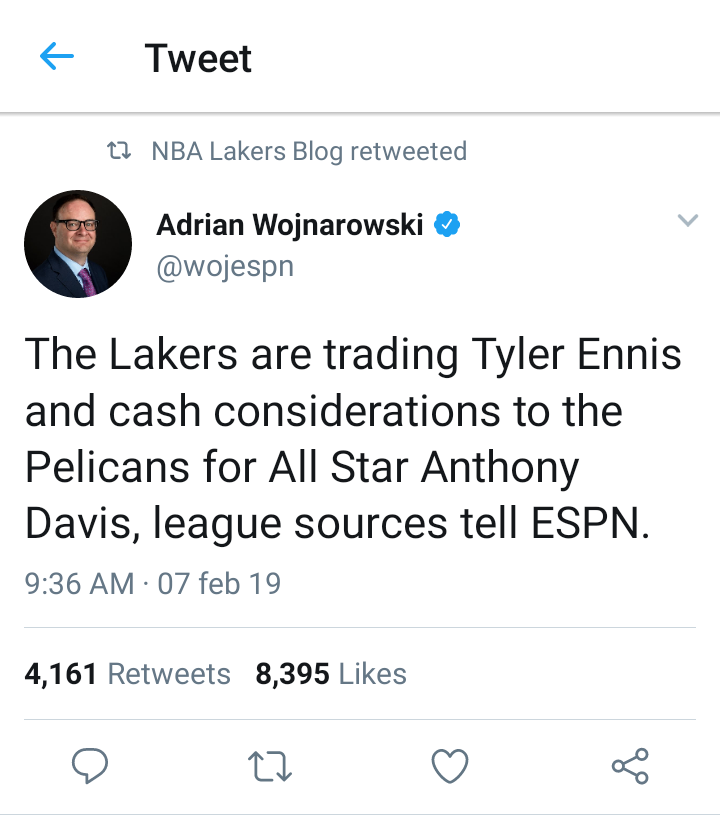 ___CarlosM___'s tweet photo. @NBALAKERSBLOG Buenos dias, esperando el cambio con ansias de una buena vez y por todas, mientras tanto un poquito de humor mañanero sobre la pasada temporada 😂 #GetAD #BastadeLance #FuckPelicans #LakeShow #GoLakers https://t.co/0hsZb3kJ6A