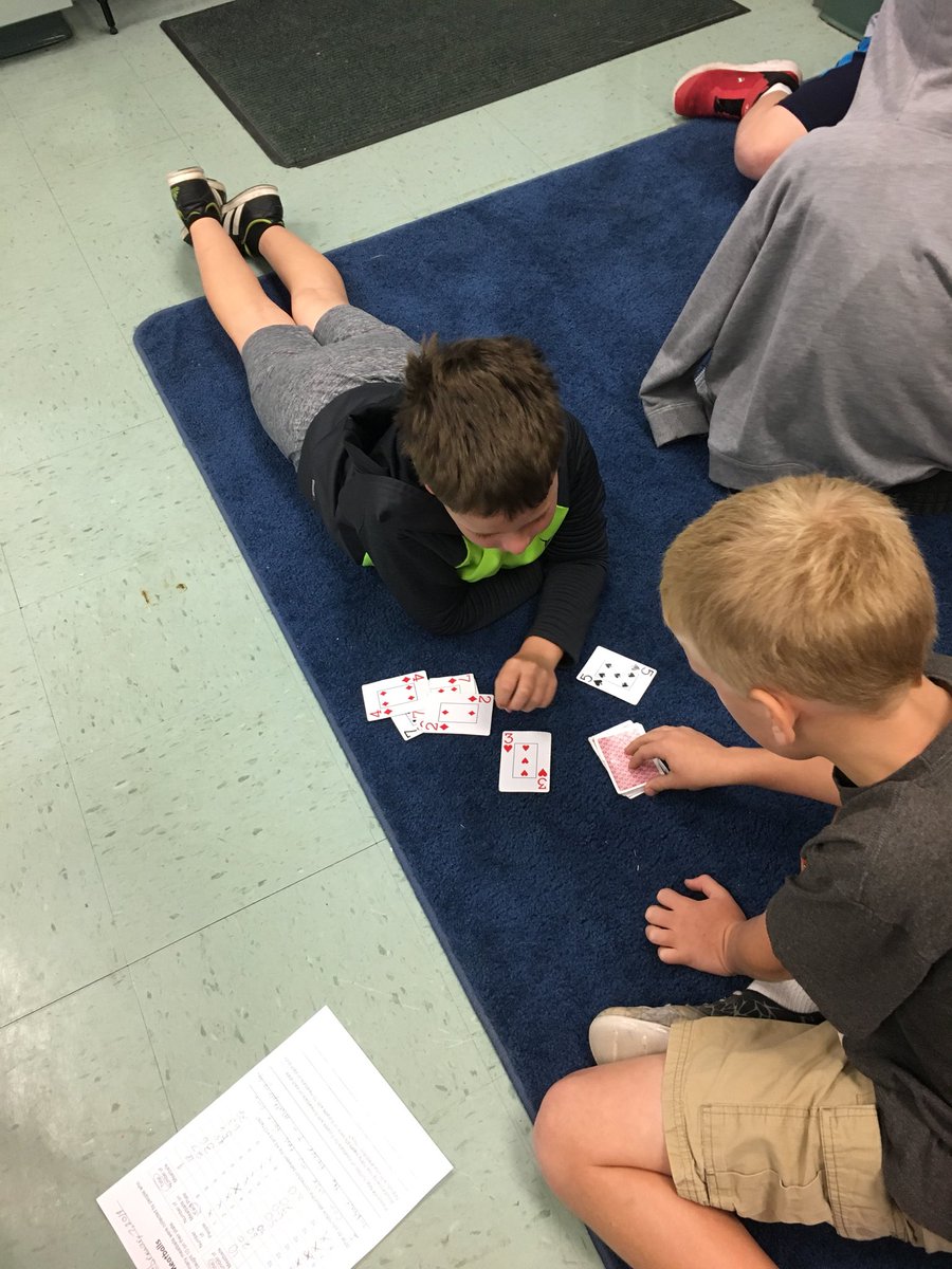 nanschro's tweet photo. Practicing multiplication facts. So simple yet I hear facts all around my room #happyteacher #learnmyfacts #multiplcationfacts https://t.co/liShvoMS1J