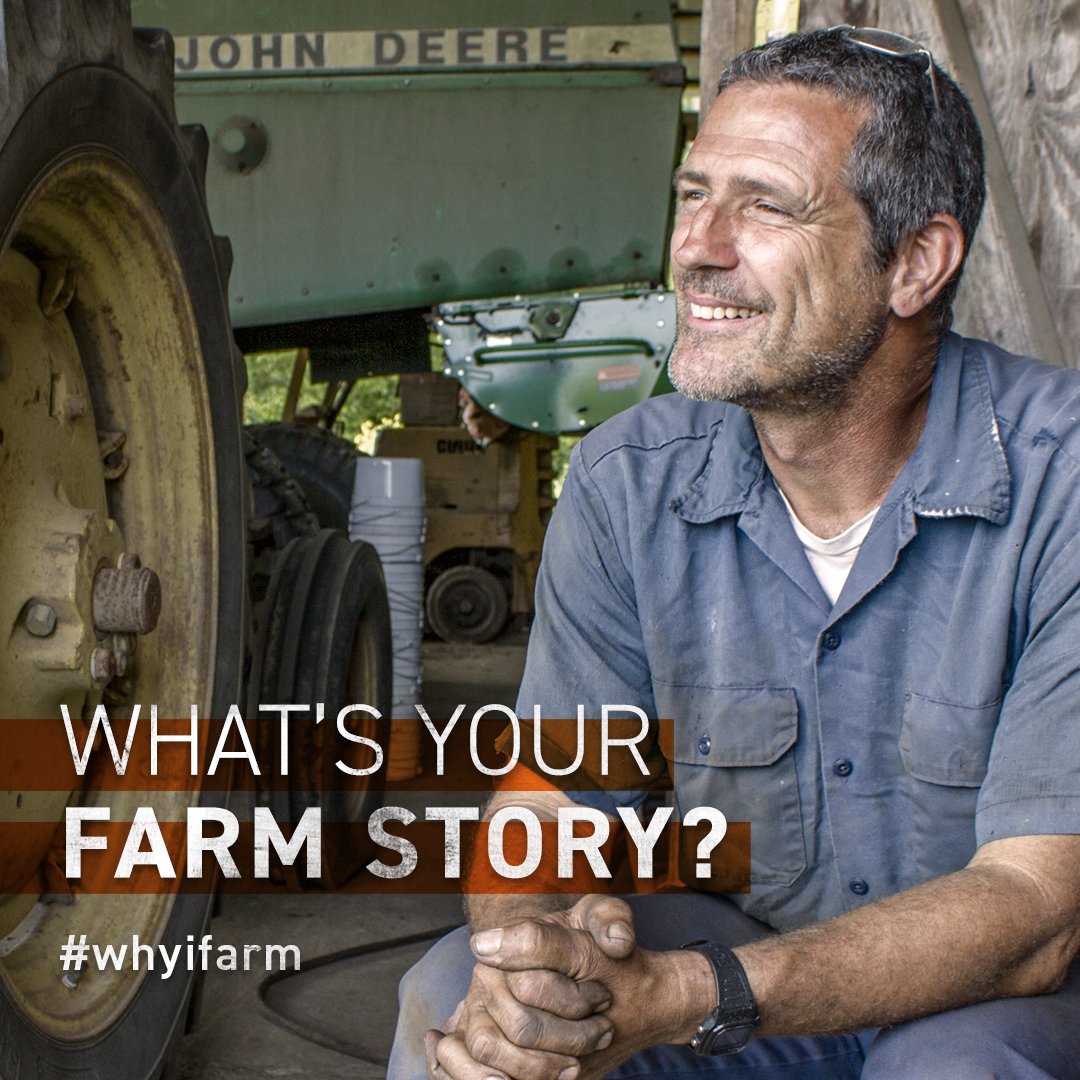 WhyIFarm's tweet photo. Did you grow up farming, or did you find a passion for it later in life? We want to know why you farm. Message us for a chance to be featured. #WhyIFarm #farmerlife #agriculture https://t.co/zbp4ifA0Gf