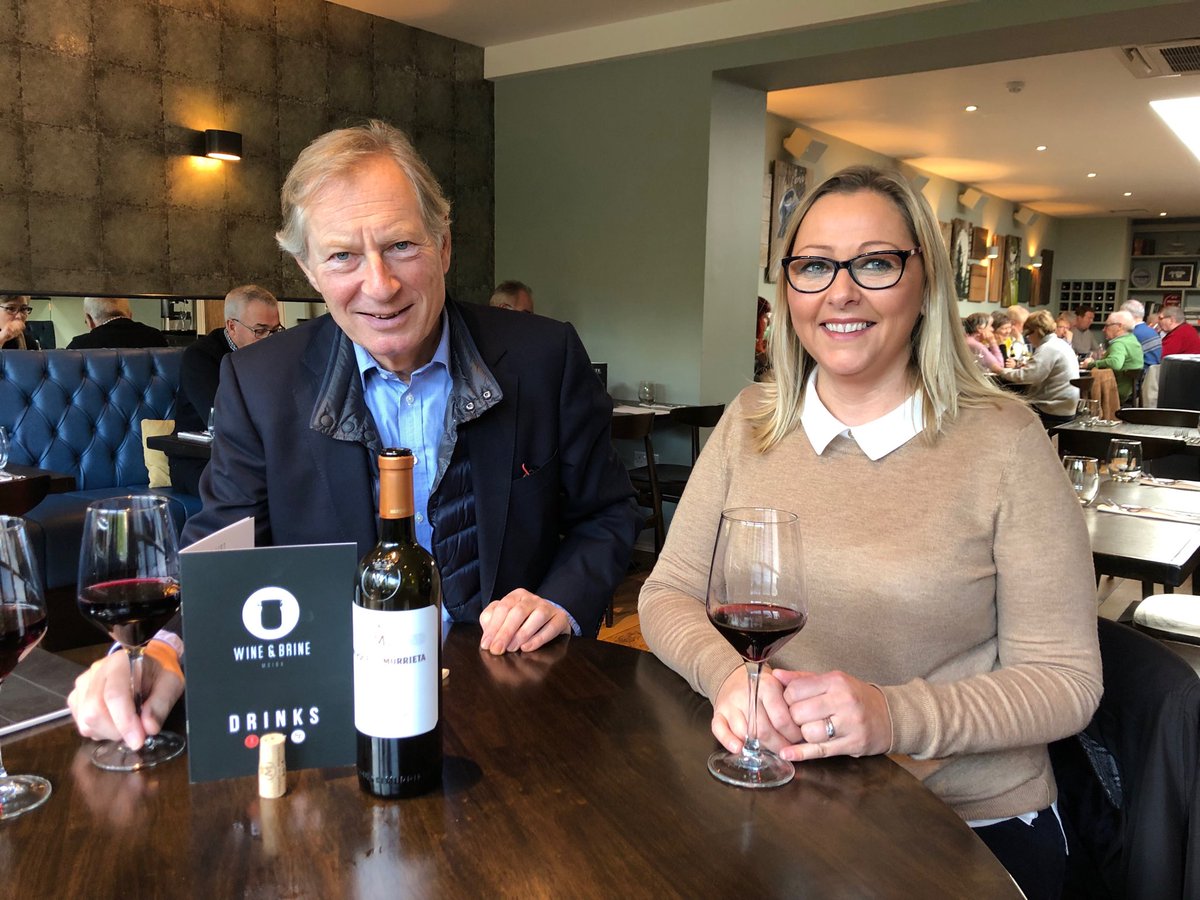 Many thanks Chris&amp;Davina. N.Ireland’s best flatbread dips at ⁦<a href="/wine_brine/">Wine & Brine</a>⁩ and brilliant woodcock ⁦matched with ⁦<a href="/MarquesMurrieta/">Marqués de Murrieta Estates & Wines</a>⁩ ⁦<a href="/jnwine/">JN Wine</a>⁩
